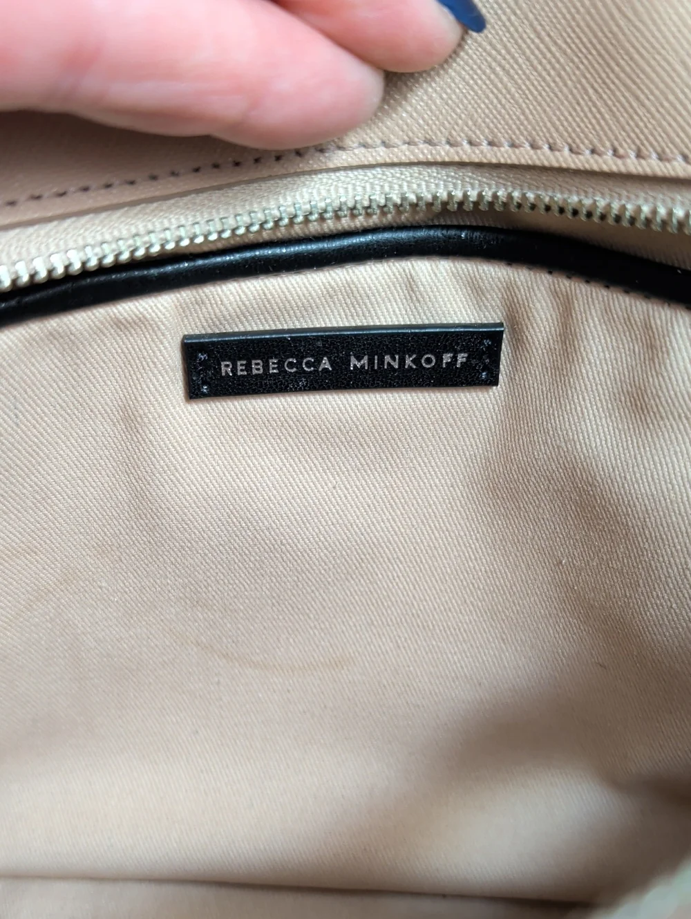 Rebecca Minkoff Blush Pink Mini Tote & Crossbody Bag